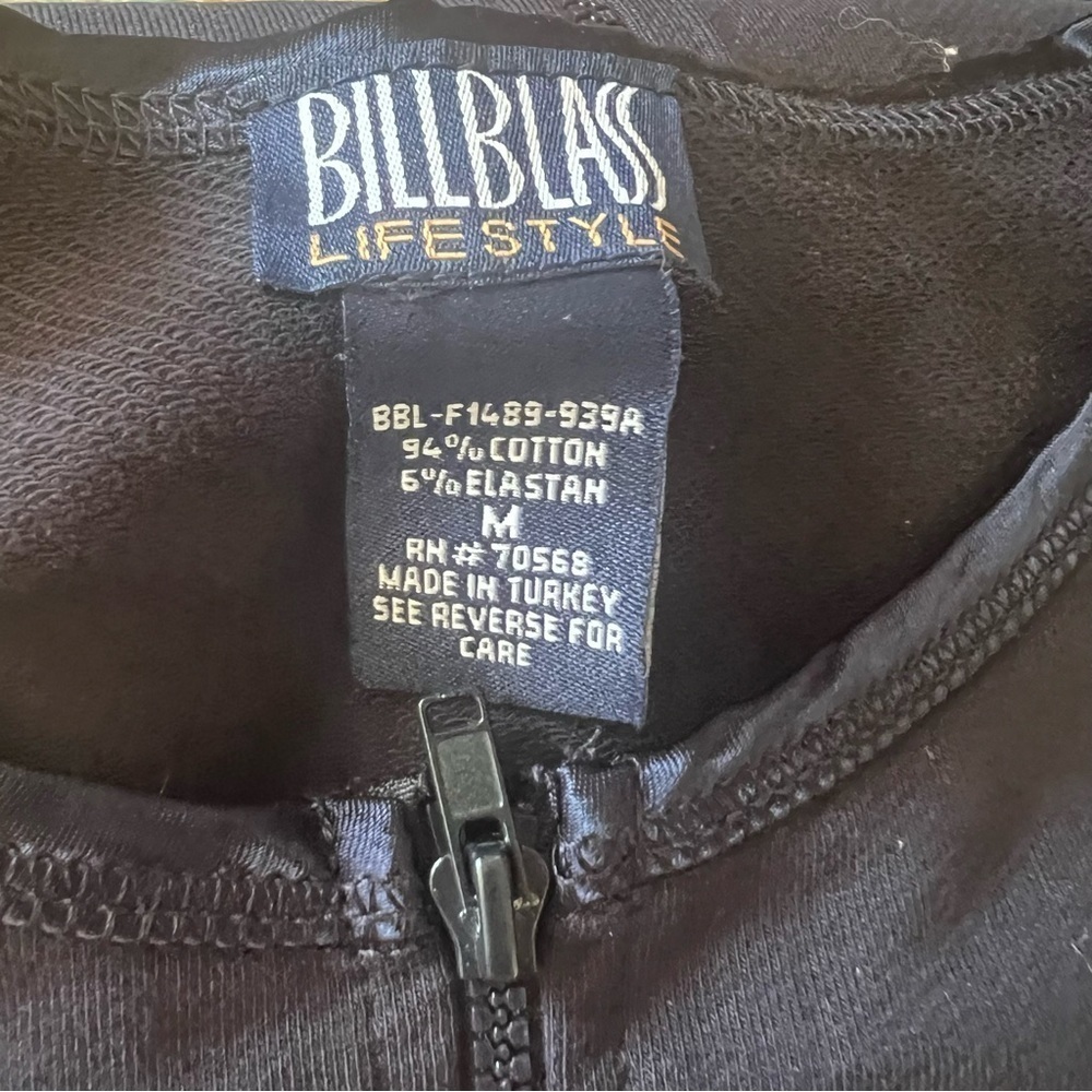 Billblass lifestyle sweatshirt blue women’s size M - Picture 3 of 6